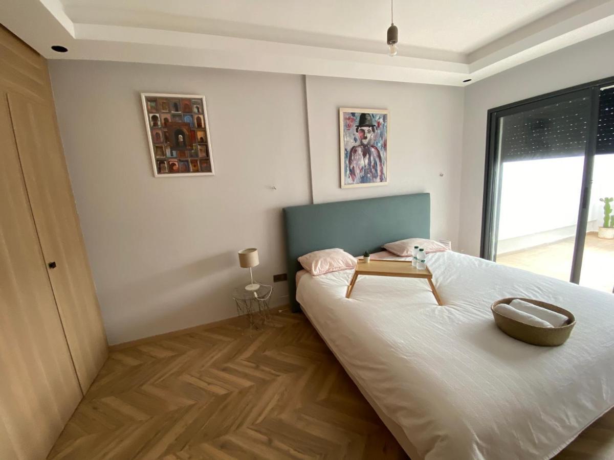 Spacious New 1-Bedroom Unit In Downtown W Terrace And Free Parking Casablanca Bagian luar foto