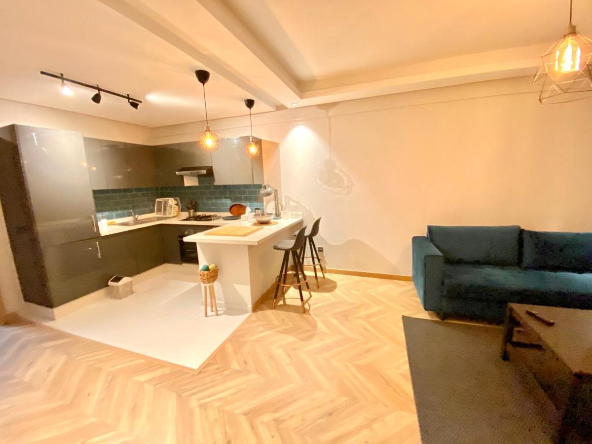 Spacious New 1-Bedroom Unit In Downtown W Terrace And Free Parking Casablanca Bagian luar foto