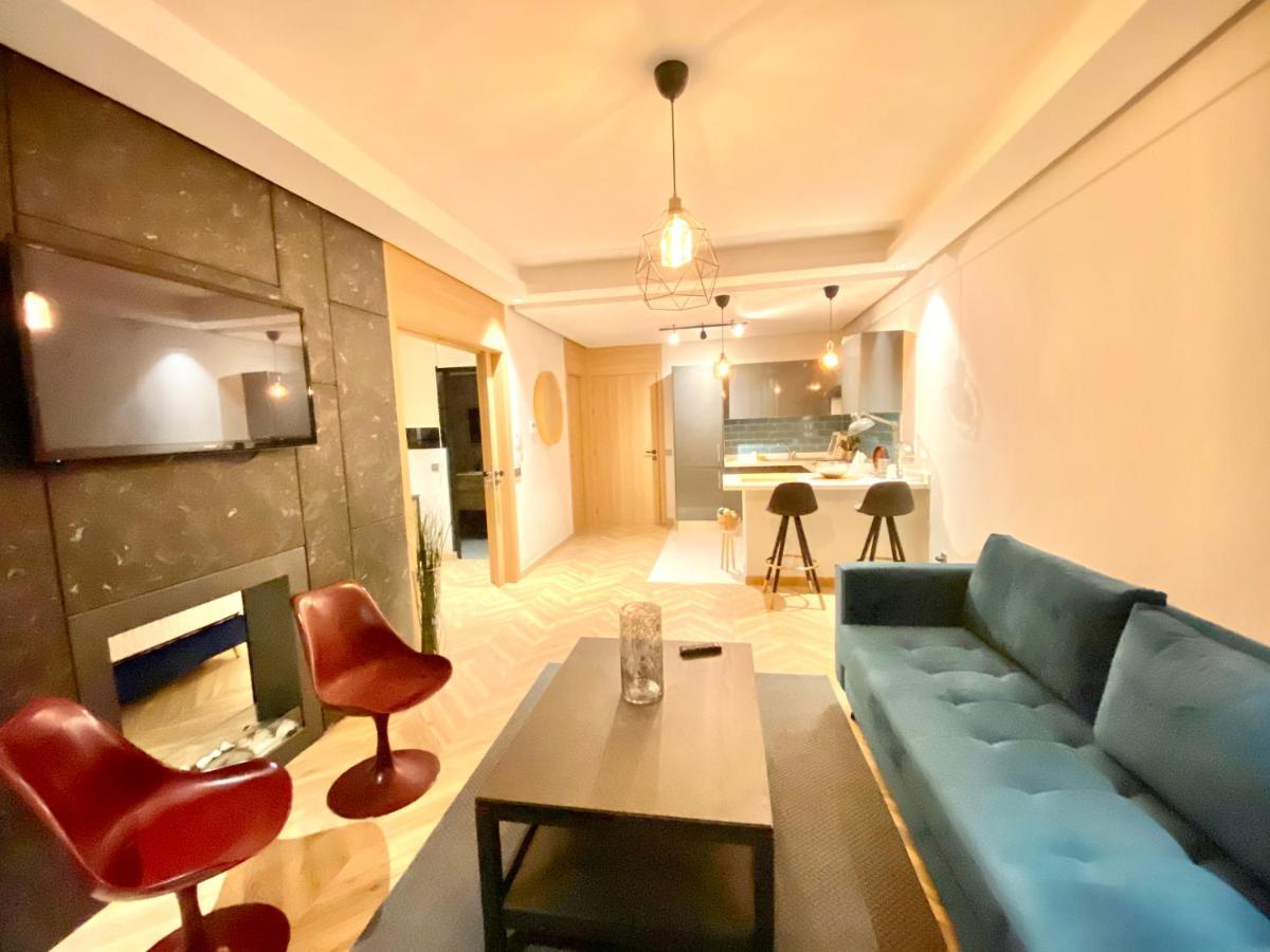 Spacious New 1-Bedroom Unit In Downtown W Terrace And Free Parking Casablanca Bagian luar foto