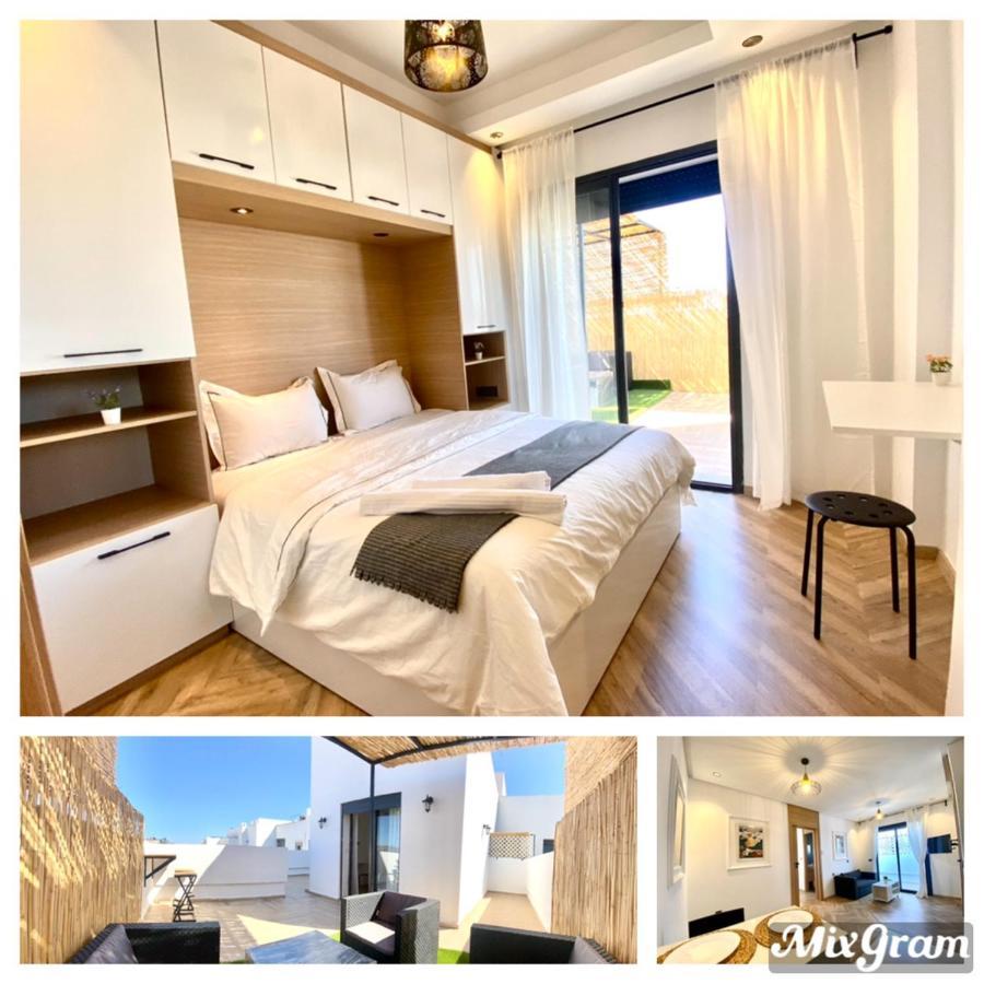 Spacious New 1-Bedroom Unit In Downtown W Terrace And Free Parking Casablanca Bagian luar foto
